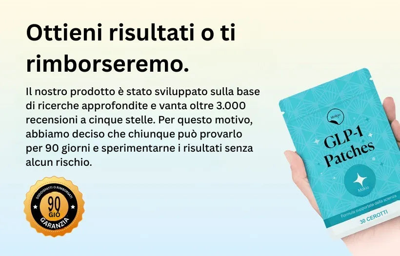 (IT) GLP-1 Patch Stop Craving